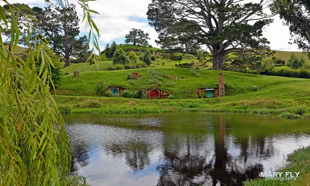 Hobbiton Movie Set